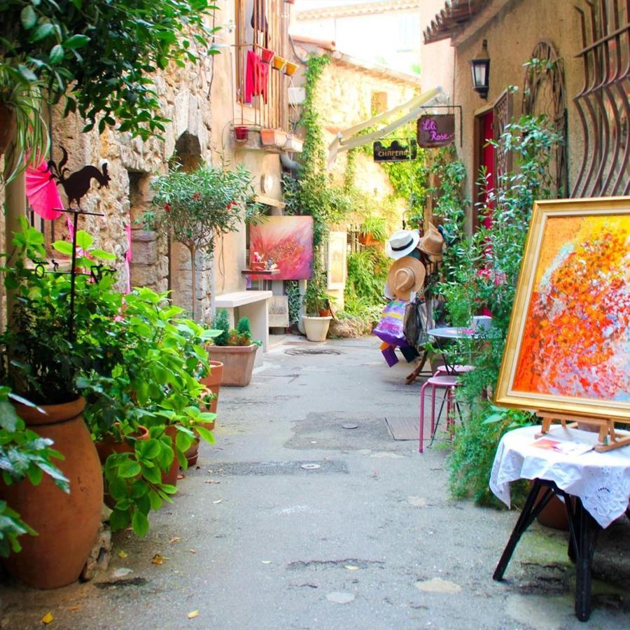 Mougins Collection - Magnifique Maison Au Coeur Du Vieux Village De Mougins, Vue Sur Les Alpes Du Sud Екстер'єр фото